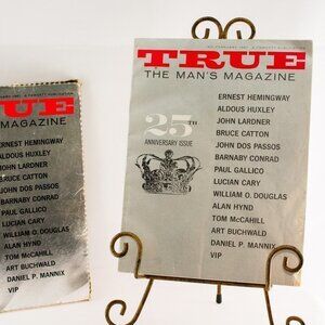 Collectible | True Magazine 1960s | Mens Magazine Vintage | Great Fathers Day Gi